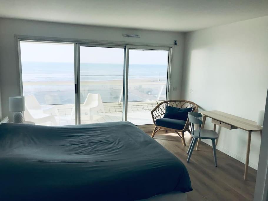 Appart T4 Lumineux Avec Terrasse Vue Mer Le Touquet Exterior photo