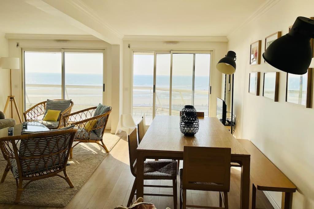 Appart T4 Lumineux Avec Terrasse Vue Mer Le Touquet Exterior photo